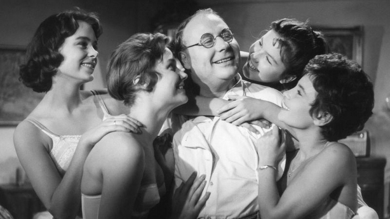 Vater, Mutter und neun Kinder