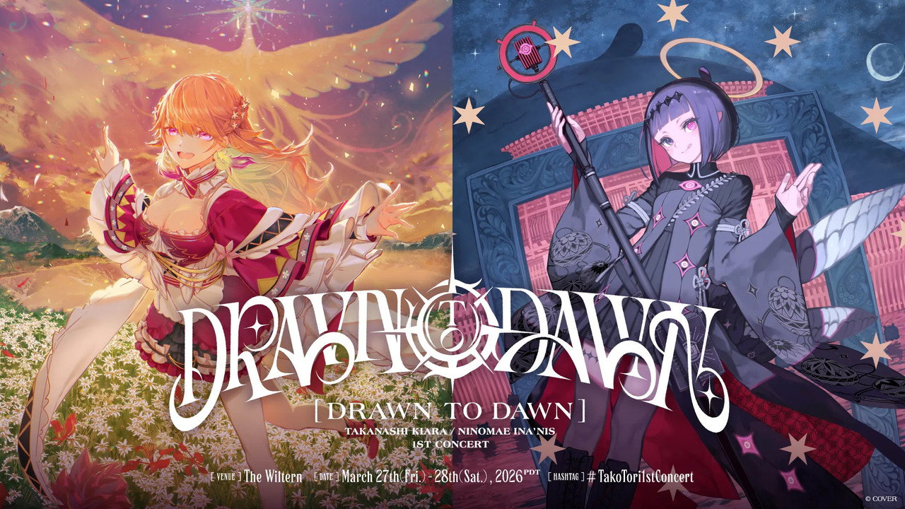Takanashi Kiara / Ninomae Ina’nis 1st Concert “Drawn to Dawn” Day 1