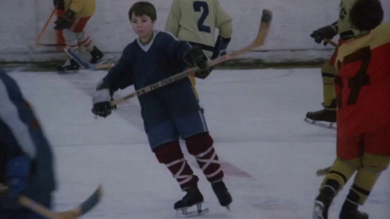 Little Ice-Hockey Player