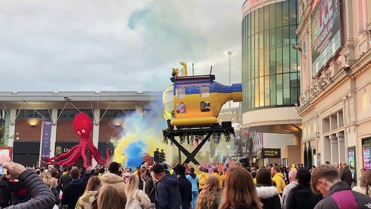 Liverpool. The Blue and Yellow Submarine