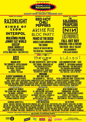 Reading + Leeds Festival 2007