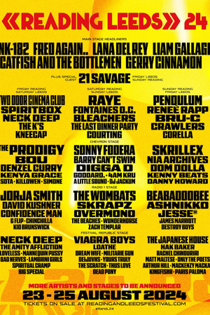 Reading + Leeds Festival 2024