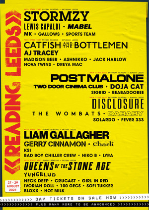 Reading + Leeds Festival 2021
