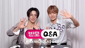 Banmal Mode Q&A with &TEAM EJ & NICHOLAS, Who Are Happy Just Making Eye Contact🐺