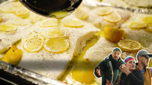 Cooking Halibut in a Haida Longhouse