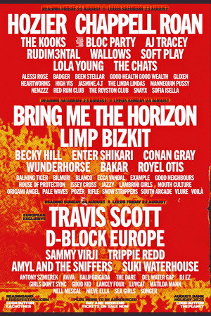 Reading + Leeds Festival 2025