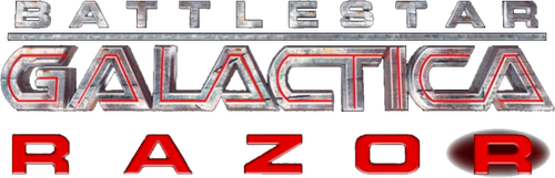 Battlestar Galactica: Razor logo