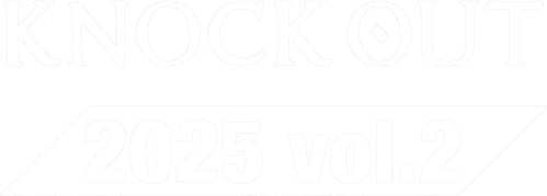 KNOCK OUT 2025 vol.2 logo