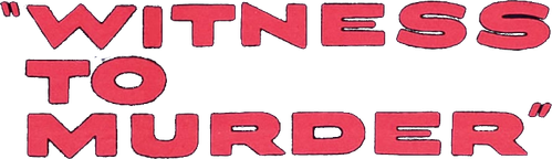 Witness to Murder logo