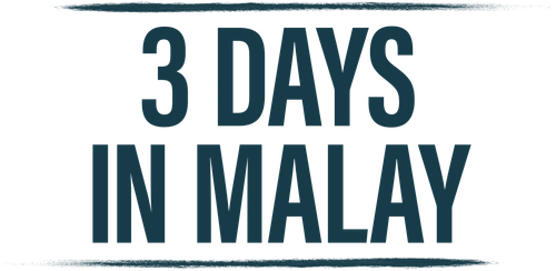 3 Days in Malay logo