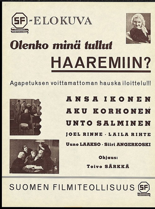 Olenko minä tullut haaremiin