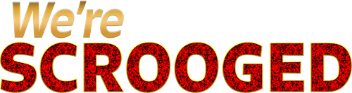 We're Scrooged logo
