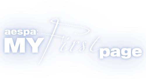aespa: MY First page logo