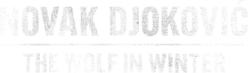 Novak Djokovic: The Wolf in Winter logo