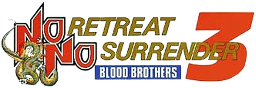 No Retreat, No Surrender 3: Blood Brothers logo