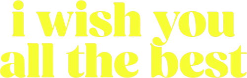 I Wish You All the Best logo
