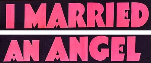 I Married an Angel logo