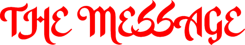 The Message logo