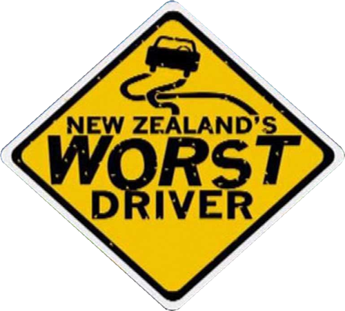 New Zealand's Worst Driver logo