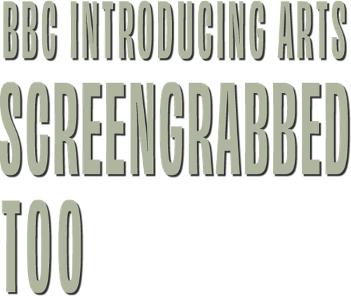 Screengrabbed Too: BBC Introducing Arts logo
