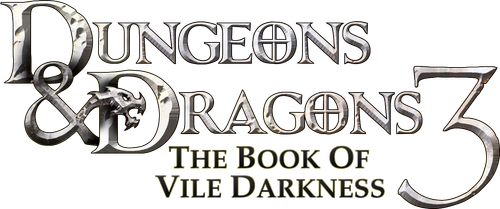 Dungeons & Dragons: The Book of Vile Darkness logo