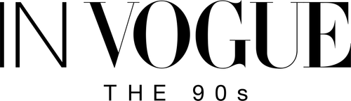 In Vogue: The 90s logo