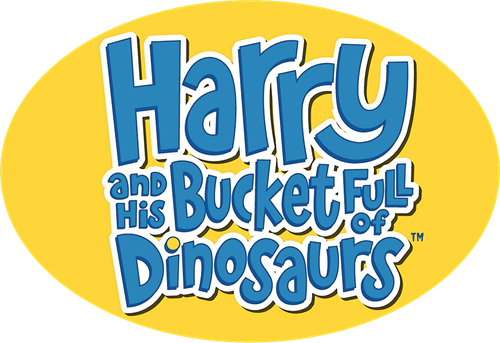 Harry and His Bucket Full of Dinosaurs logo