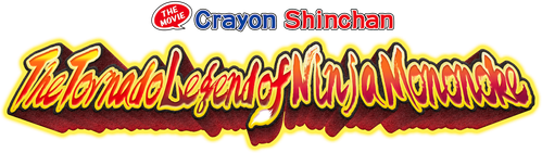 Crayon Shin-chan: The Tornado Legend of Ninja Mononoke logo