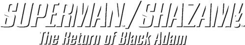 Superman/Shazam!: The Return of Black Adam logo
