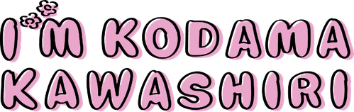 I'm Kodama Kawashiri logo