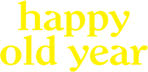 Happy Old Year logo