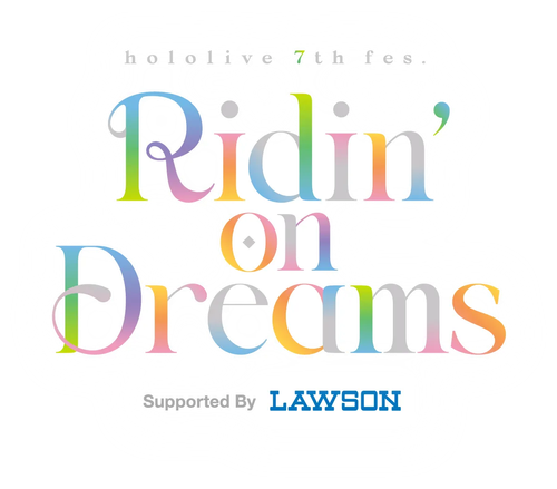 hololive 7th fes. Ridin’ on Dreams Day 2 Stage 2 logo