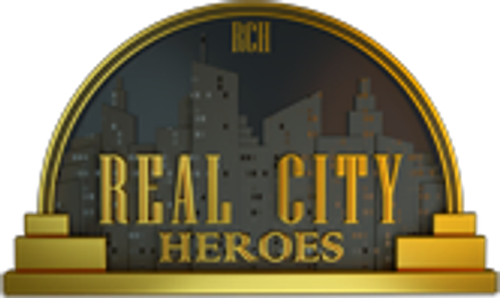 Real City Heroes logo