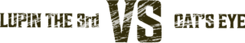 LUPIN THE 3rd vs. CAT'S EYE logo