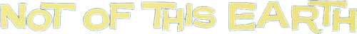 Not of This Earth logo