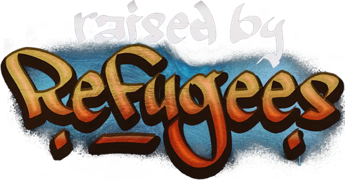 Raised by Refugees logo
