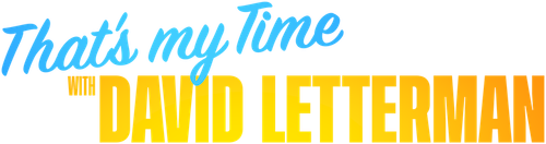 That’s My Time with David Letterman logo