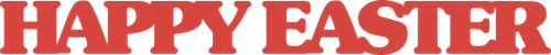 Happy Easter logo