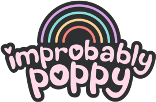 Improbably Poppy logo