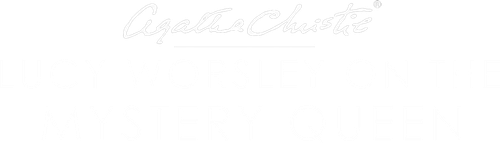 Agatha Christie: Lucy Worsley on the Mystery Queen logo