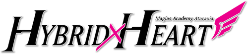 Hybrid x Heart Magias Academy Ataraxia logo