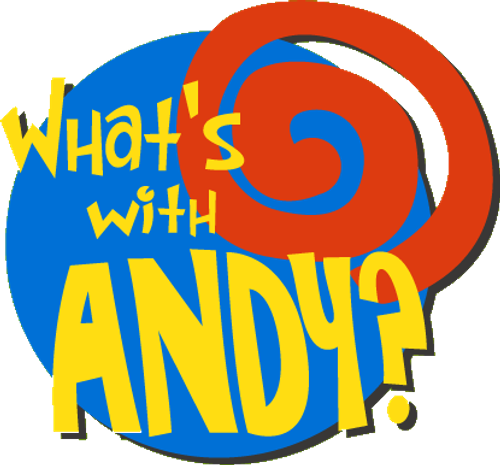 What's with Andy? logo