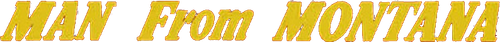 Man from Montana logo