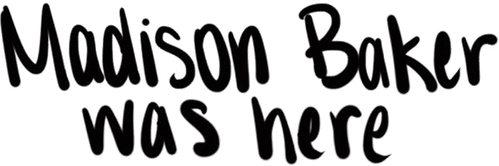 Madison Baker Was Here logo