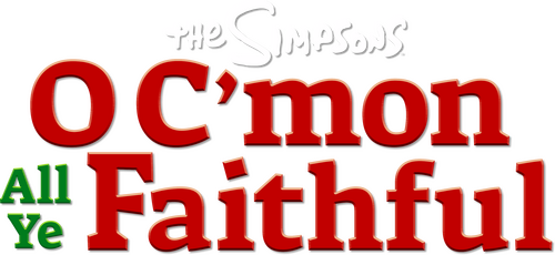 The Simpsons: O C'mon All Ye Faithful logo