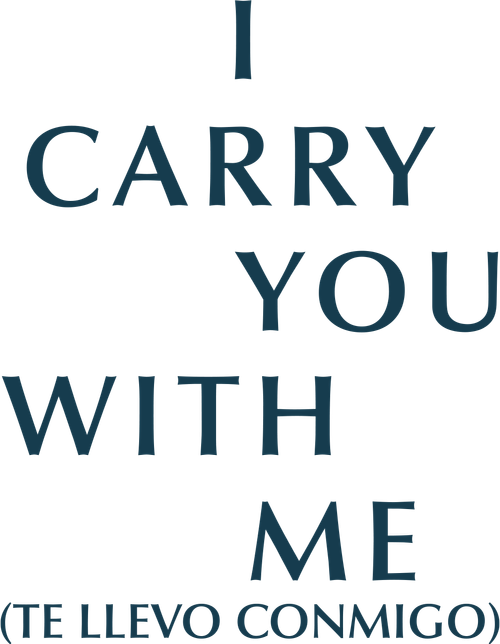 I Carry You with Me logo