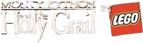 Monty Python & the Holy Grail in Lego logo