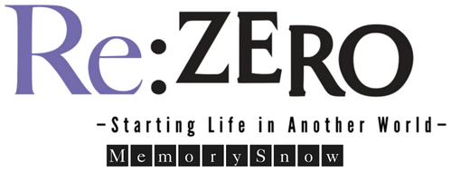 Re:ZERO -Starting Life in Another World- Memory Snow logo