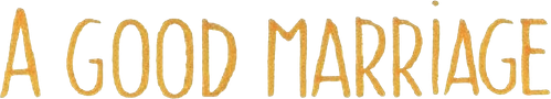 A Good Marriage logo