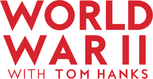 World War II with Tom Hanks logo